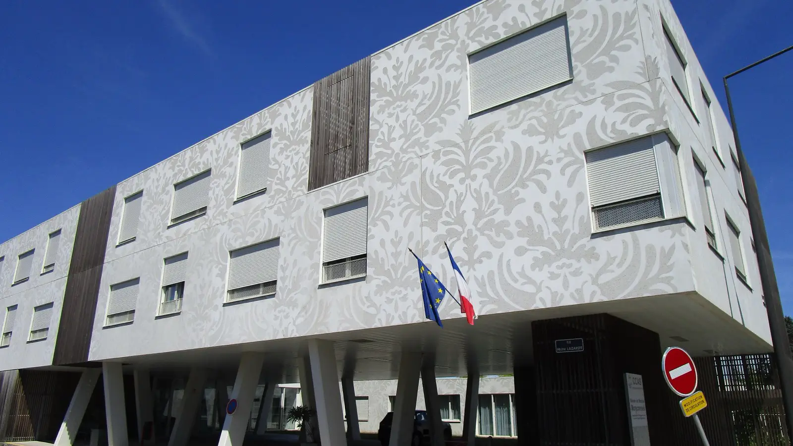 Façade d’un établissement de santé